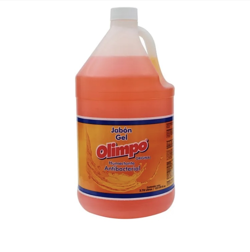 Jabón antibacterial Olimpo