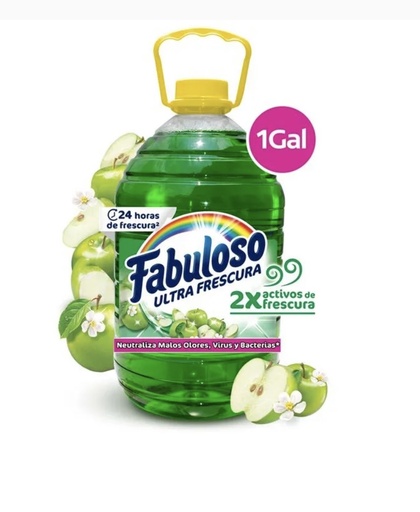 Desinfectante Manzana Verde Fabuloso